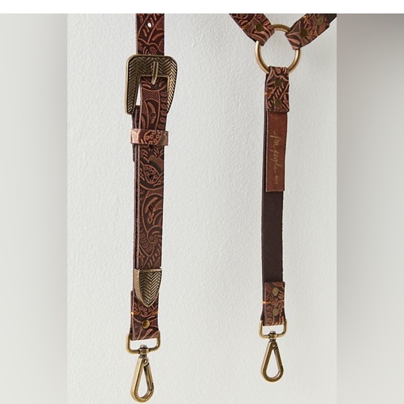 Free People Harlow Mix N Match Suspenders NWT - Picture 6 of 6